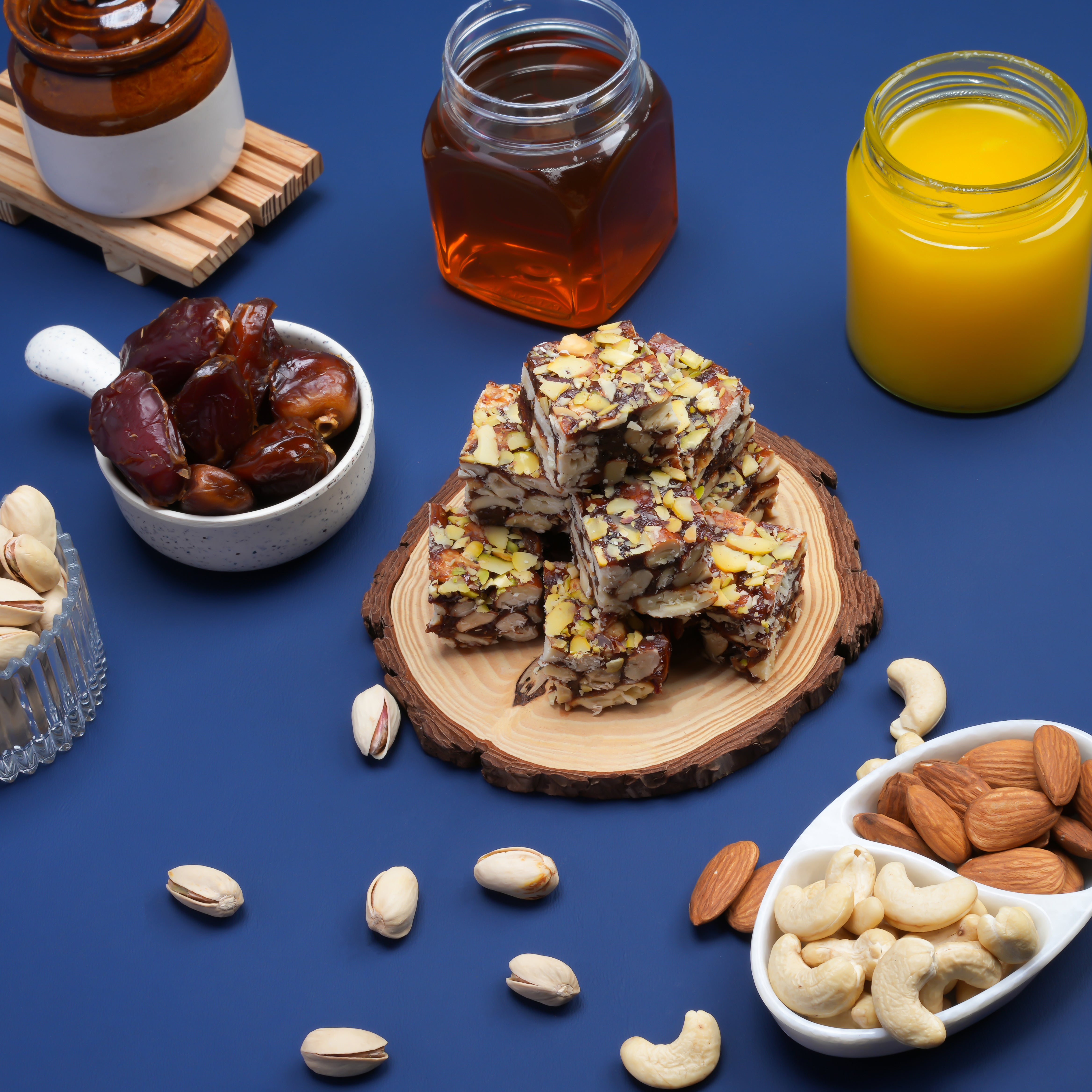 Dryfruit Punch with Dates – Natural Energy Sweet Made with Dry Fruits & Honey