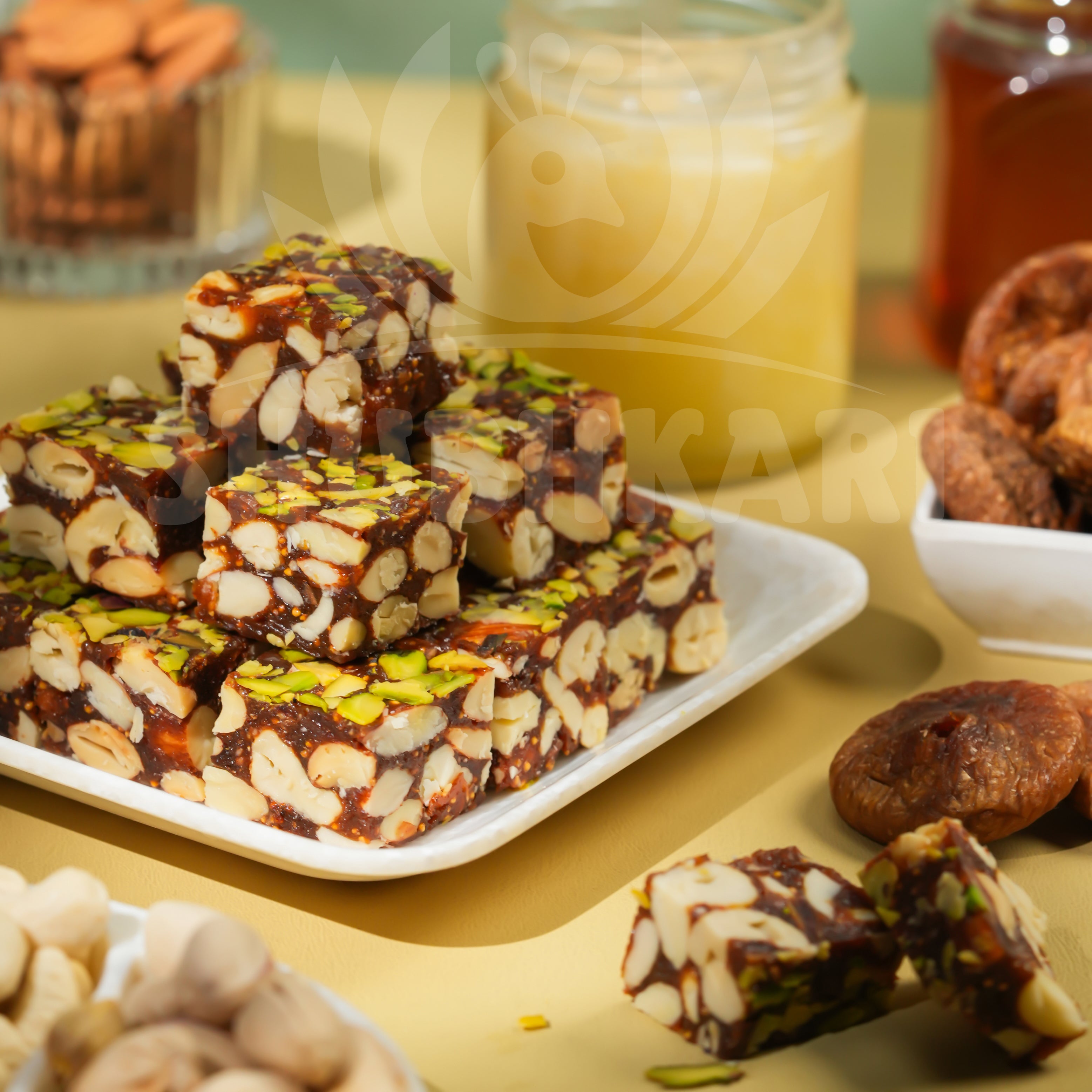 Anjeer Dryfruit Punch – Natural Fig & Nut Sweet Made with Gir Cow Ghee